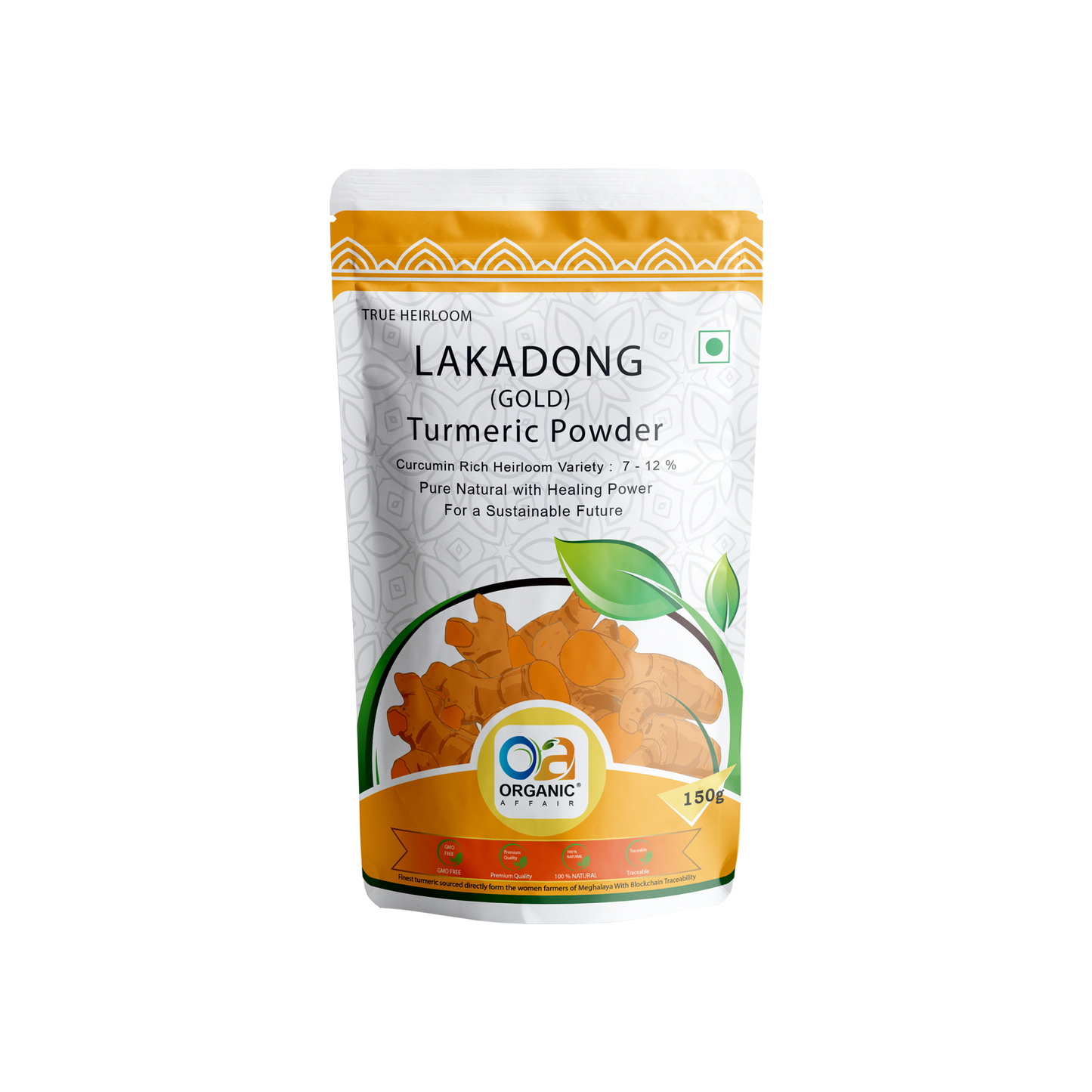 Lakadong Turmeric Powder (150g)